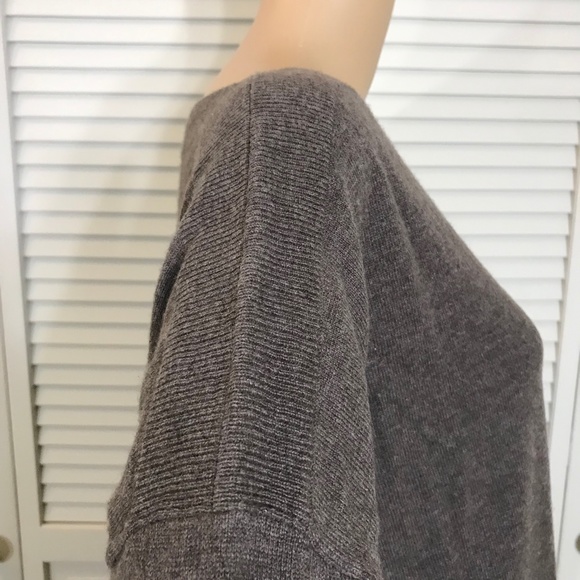Vince Hi - Low Tunic Brown Sweater Medium - Picture 6 of 15